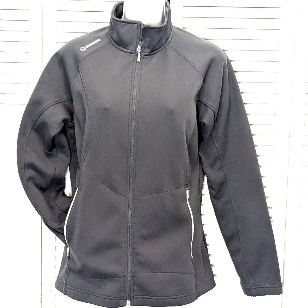 Sunice Sport Women's Golf Jacket Performance Full Zip Large Gray Thermal